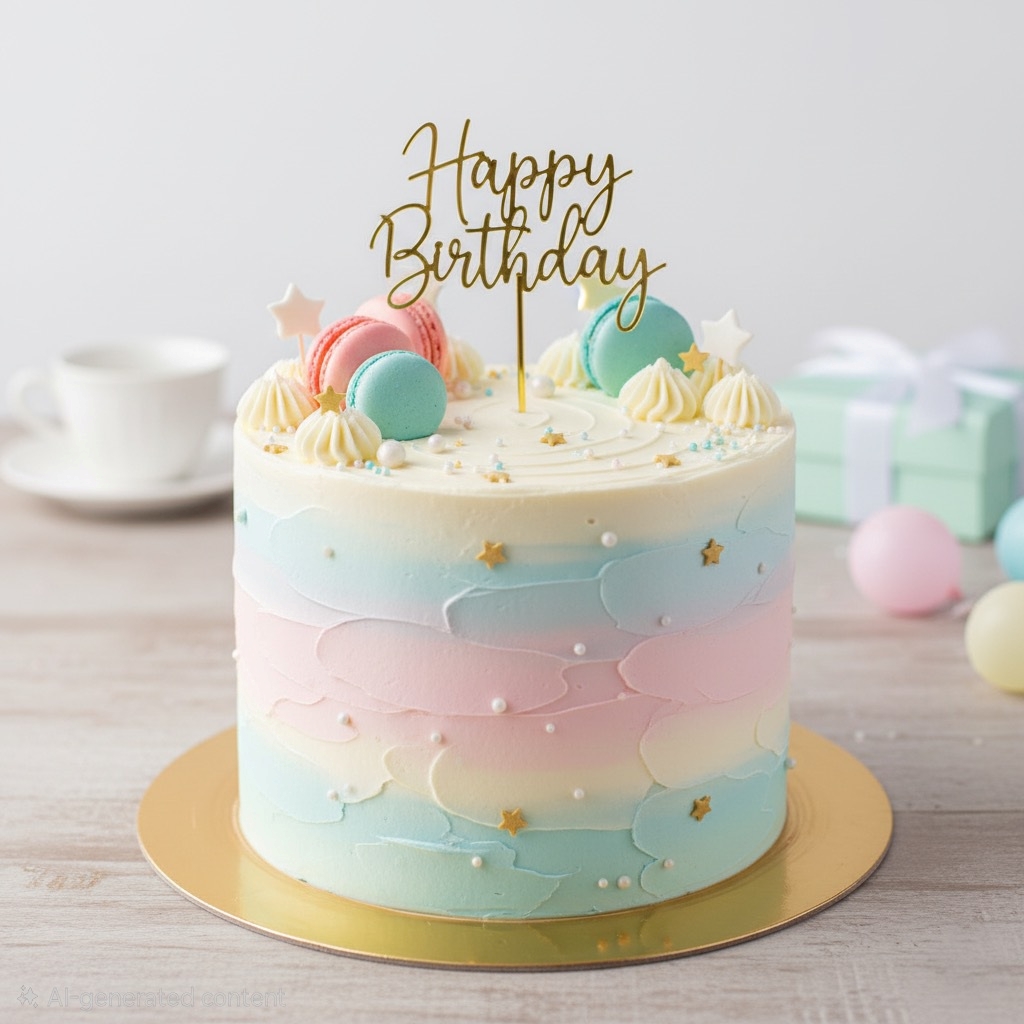 MACARON CAKE